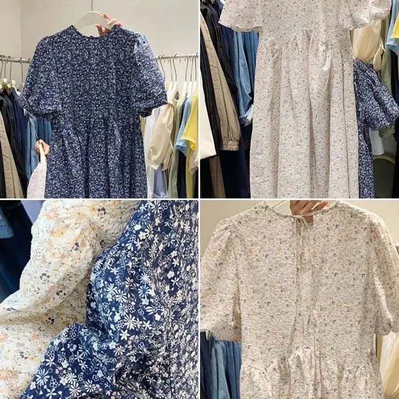 Manufacture Second Hand Clothing Mixed Bales Fashion Class A Korean Girls Casual Dress