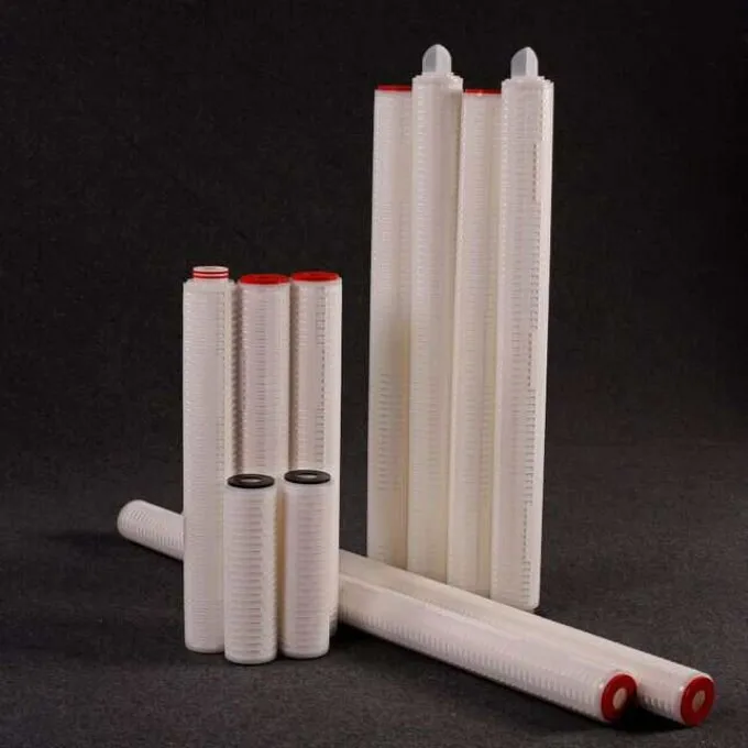 High Quality Hydrophilic Nylon Pleated Filter Cartridge For Water Treatment