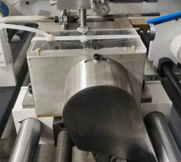 Corrugated Carton Cardboard Paper 4 and 6 corner Folder Gluer Folding Box Making Machine (GK-1200PCS)