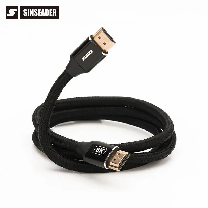 8K 60Hz 4K 120Hz Resolution Hdr HDMI Cable Ultra High Speed 48Gbps hdmi 2.1v Cable Certified 2.1 Version 8K HDMI Cable
