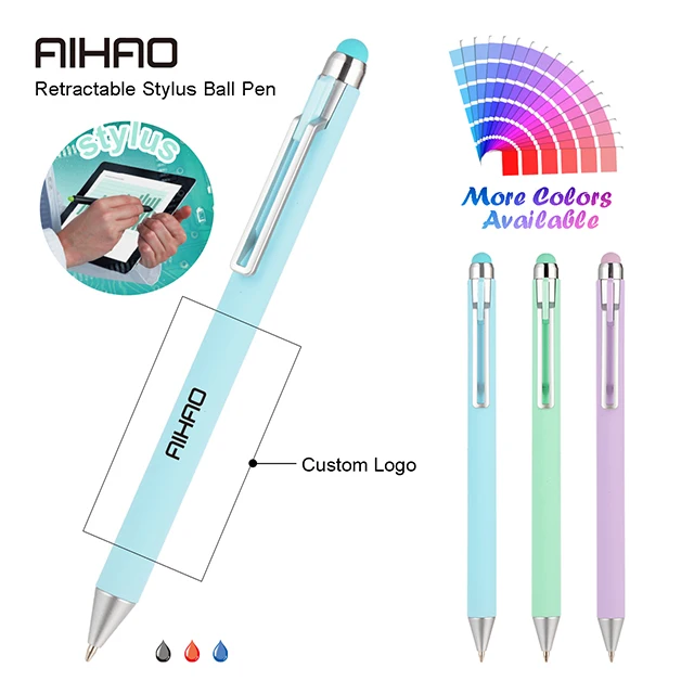 Aihao New Arrival Set of Custom Ballpen Wholesale Blue Ballpoint Pen Manufacturer