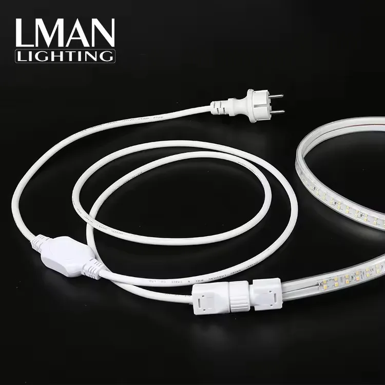 Низкая цена Smd2835 Светодиодная лента 180 светодиодов/м 11 Вт/м 12 мм Ширина светодиодная веревочная лампа IP67 водонепроницаемая