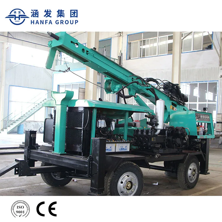 Multipurpose 300m Rock Well, Monitoring Well, Exploration Well Drill Drilling Rig Machine