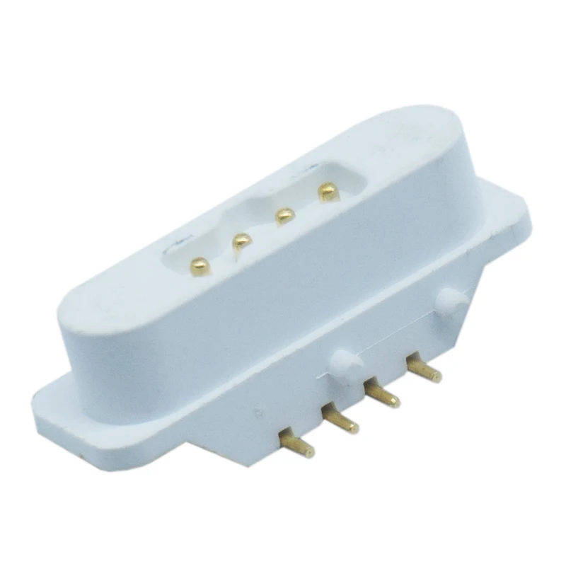 High quality factory outlet magnetic 4pin 2.0mm Pitch 6.6H Male Data Power Pogo Pin Connector