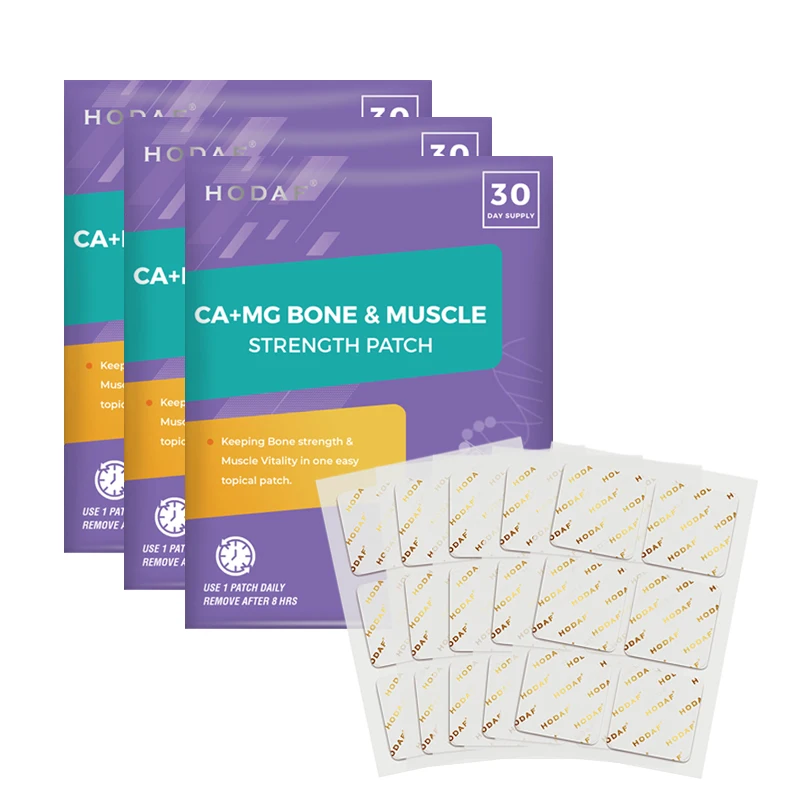 Bone Strengthening Calcium & Magnesium Bone Muscle Strength Patch Designed for Bone Health