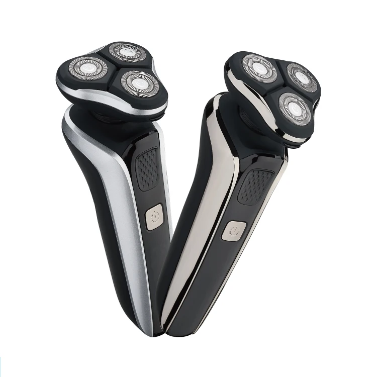 
New Trend Detachable Head Cord & Cordless Rechargeable LED display Rotary Shaver For Man 