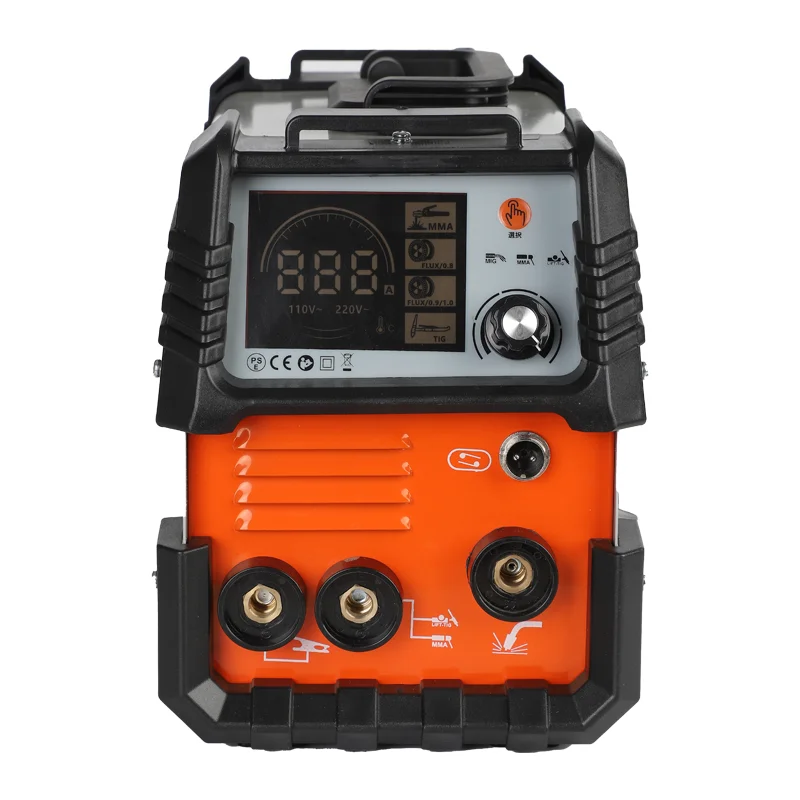 Gasless mig welding machine mig mma tig multi function without gas mini portable IGBT inverter welder