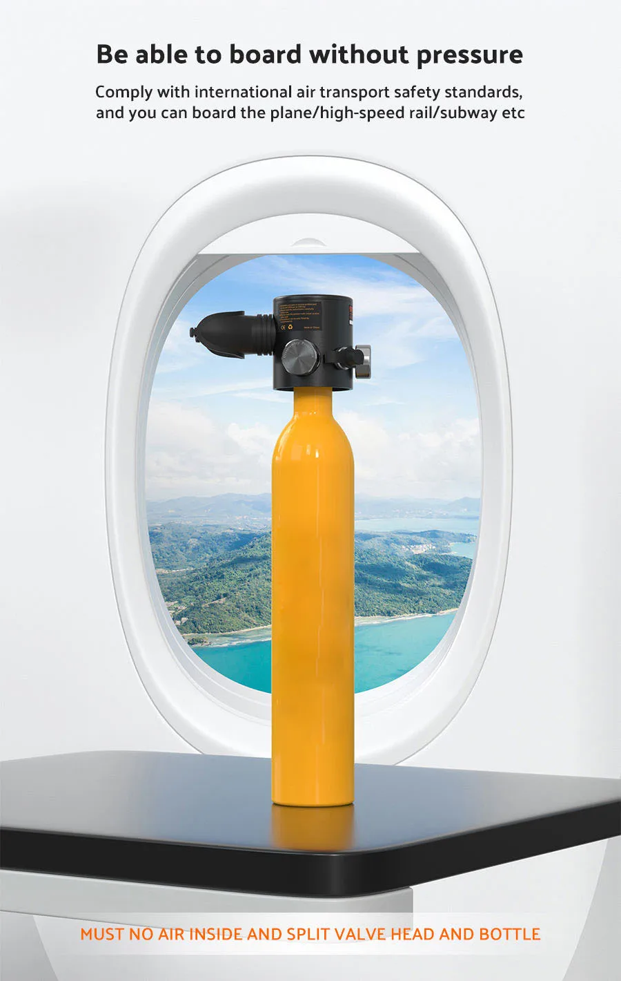 Outdoor Entertainment Tanks Cylinder For Scuba Small_oxygen_cylinder Mini Diving Oxygen Tank