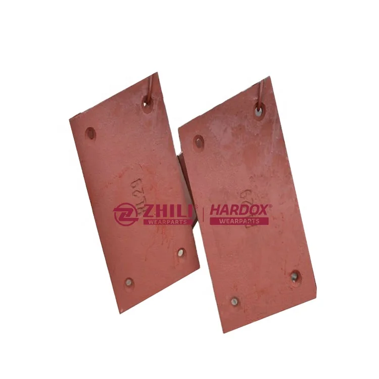 high manganese steel chromium grind plate cone jaw hammer crusher mantle liners Ball mill liners for stone mill cement crusher