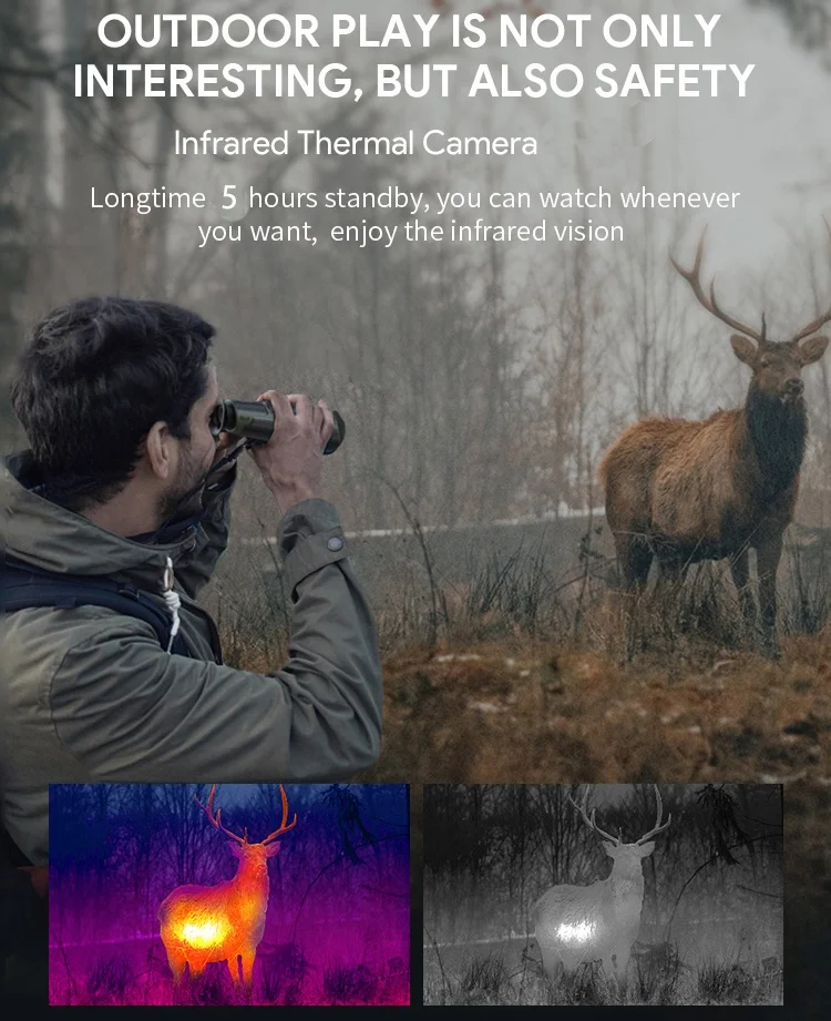 Ht C8 Long Range Bird Hunting & Watching Thermal Scope For Sailing