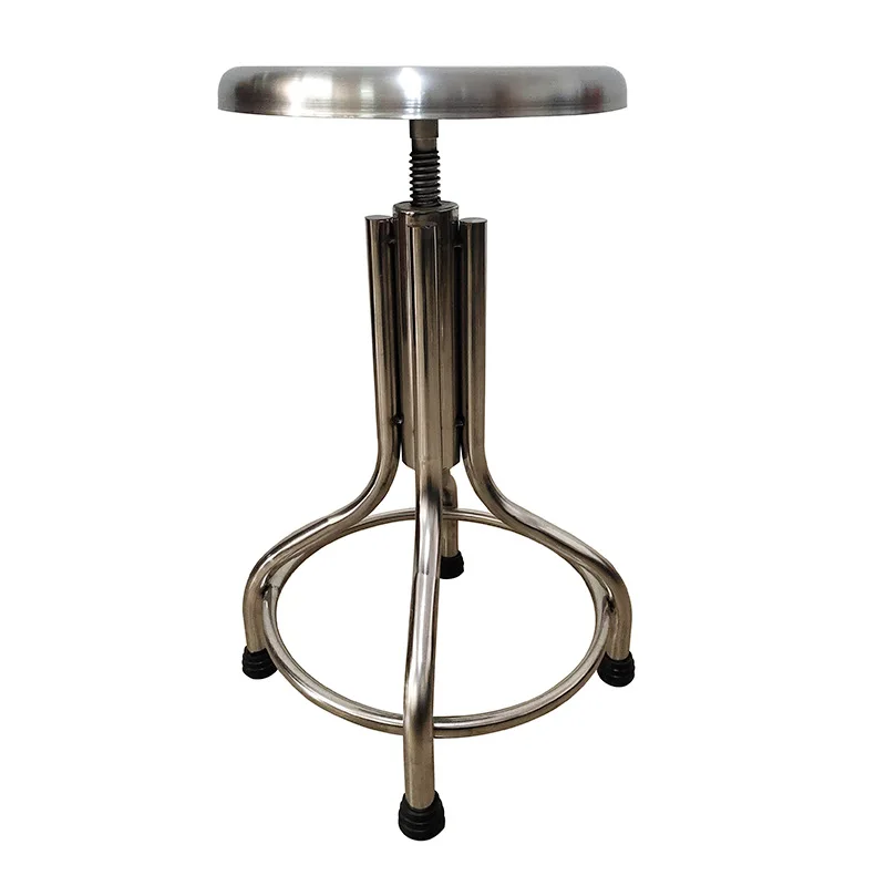 Последний день, специальное предложение, современная школа, больница, лаборатория, барная мебель, нержавеющая сталь, серебряный круглый стул медсестры, стул