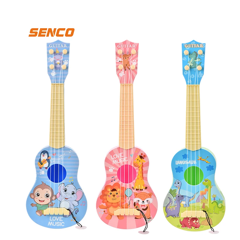 Four-string Guitar Instrument Toys Musical Instruments Early Learning Music Learning Toy Baby Music Toy