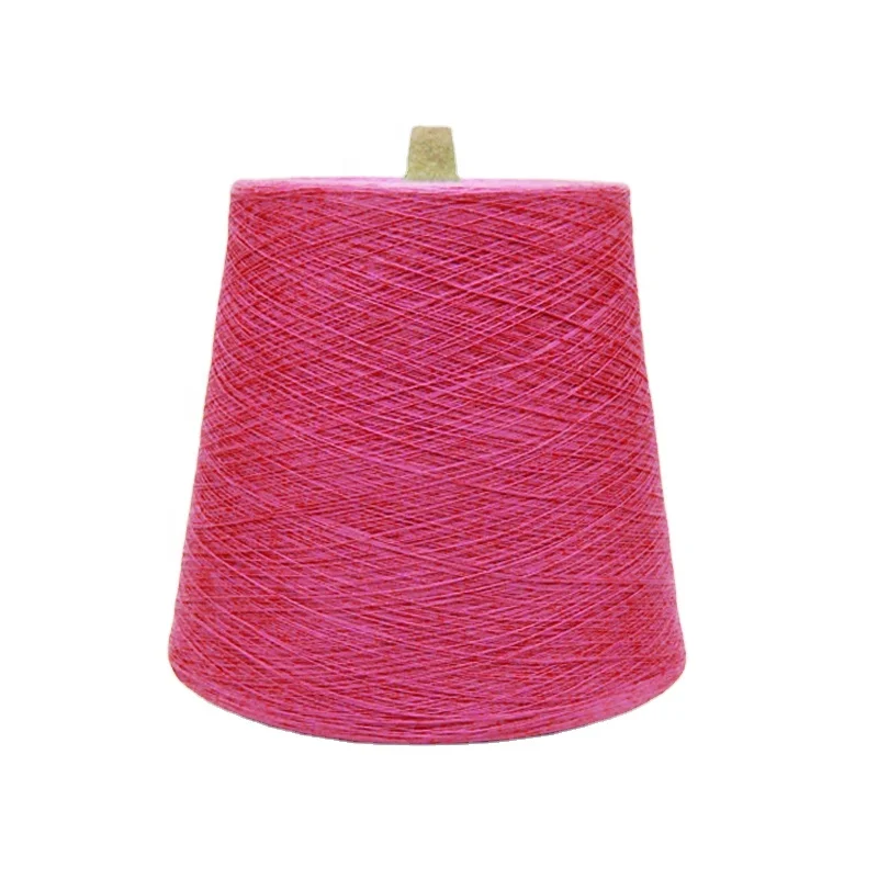 regenerated cotton polyester open end socks yarn