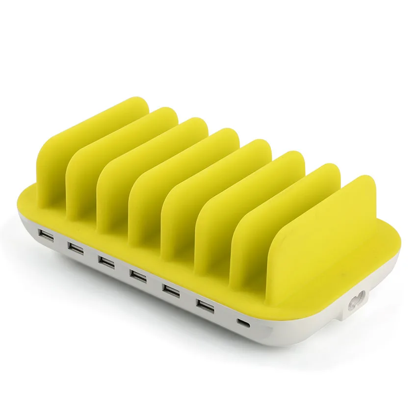 
ETL FCC and CE Certificated Seven USB Charging Station Mobile Phone Charging Station for iPhone 