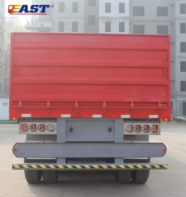 EAST 3 axles agricultural grain transporting trailer grain semi trailer