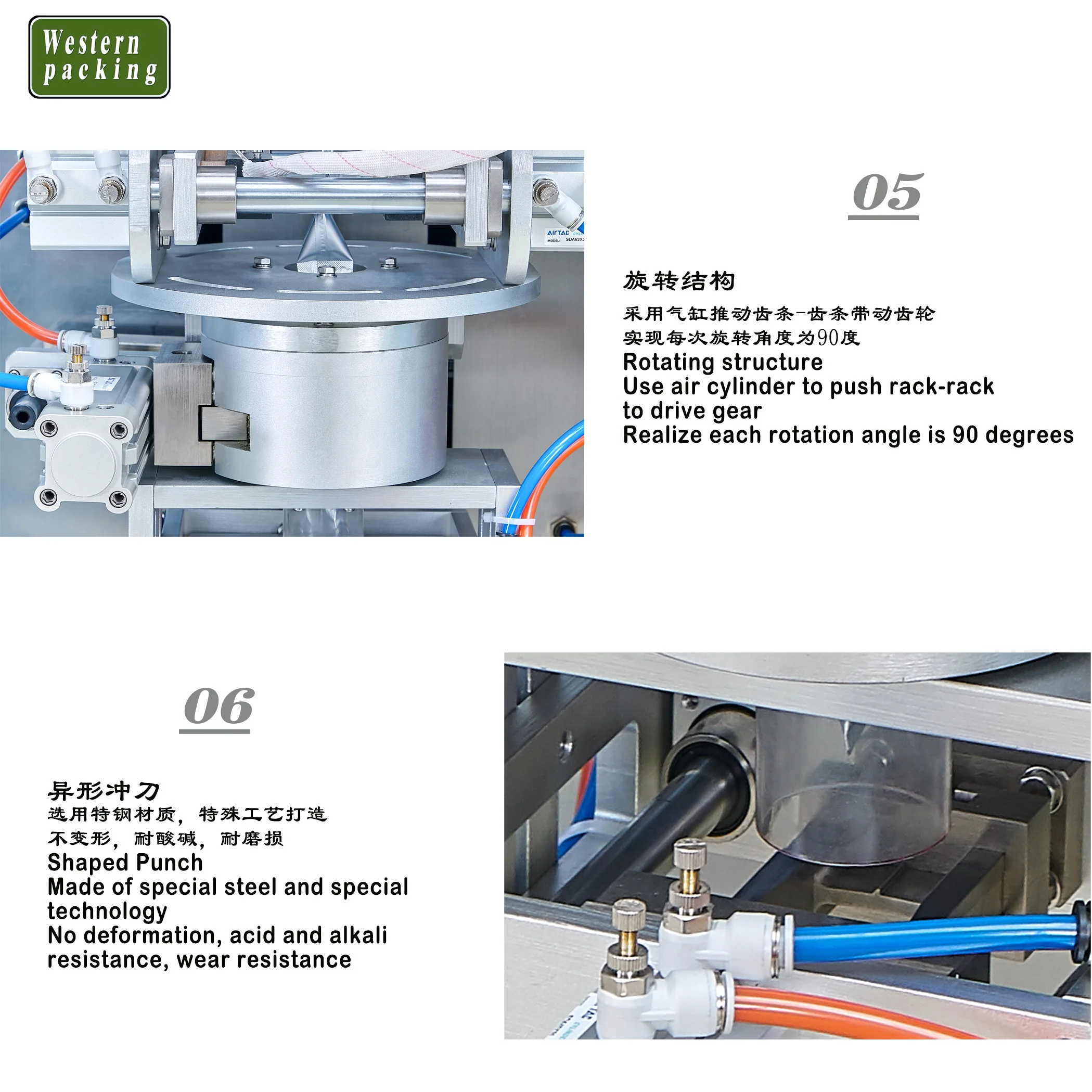 pyramid liquid packing machine