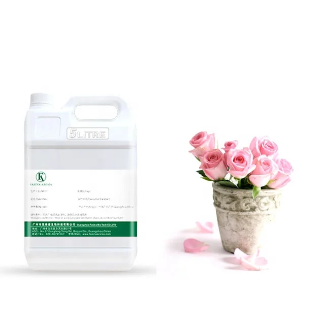 Aromatic High Concentrated Rose Scent For Toothpaste essential oil Factory Price 1KG 5KG fragrance oils perfume fragrance oil