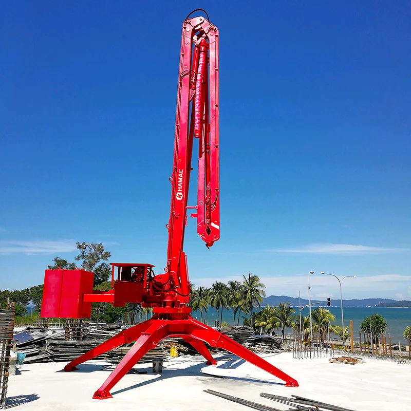 placing boom concrete placer boom manual spider manual concrete placing booms