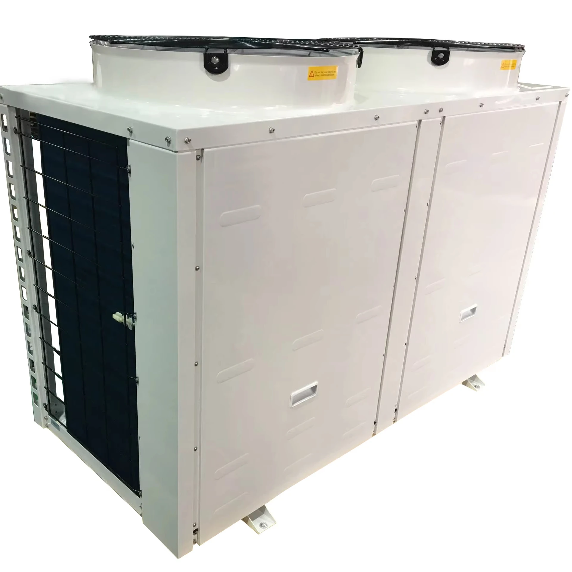 Commercial 34kw Air Source Heat Pump Smart App WiFi Control Electric Households Hotels R407C Refrigerant Metal Hot Water