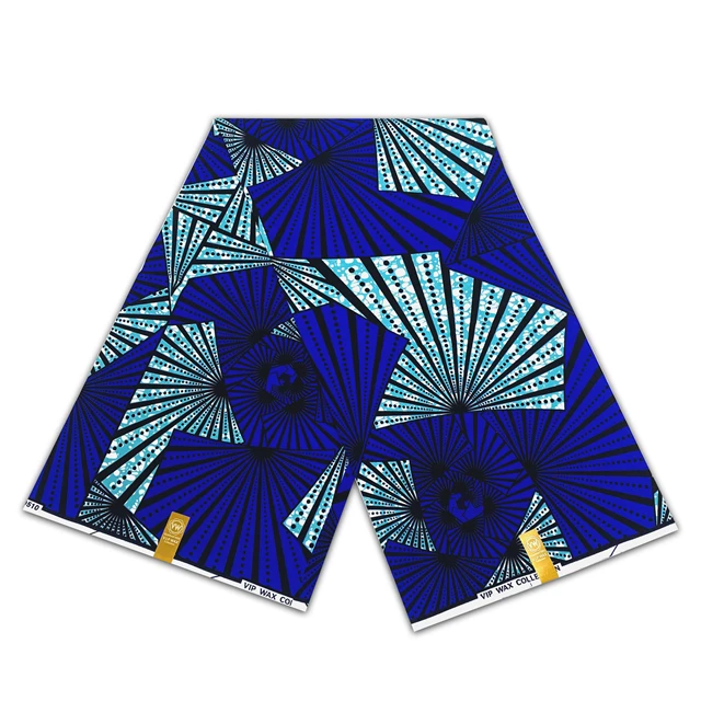Wholesale good quality hollandais african wax fabric holland wax ankara fabric african real wax 6 Yards