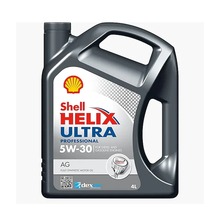 
Shell Helix Ultra Professional AG 5W-30 Fully Synthetic Motorcycle Engine Oil For Diesel and Gasoline Engines 4 liter bottle 