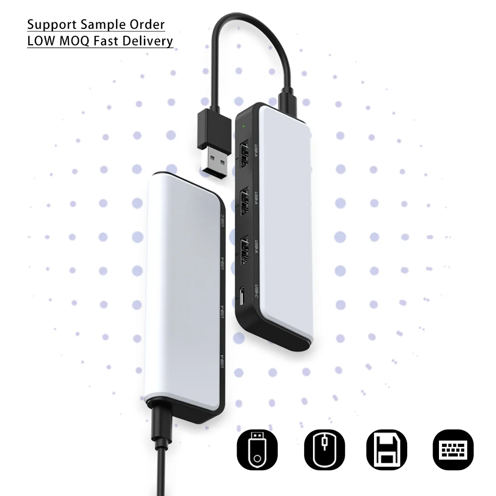 PS4/PS5 USB Hub для ipad pro 4-портовый 2 0 концентратор док-станция usb