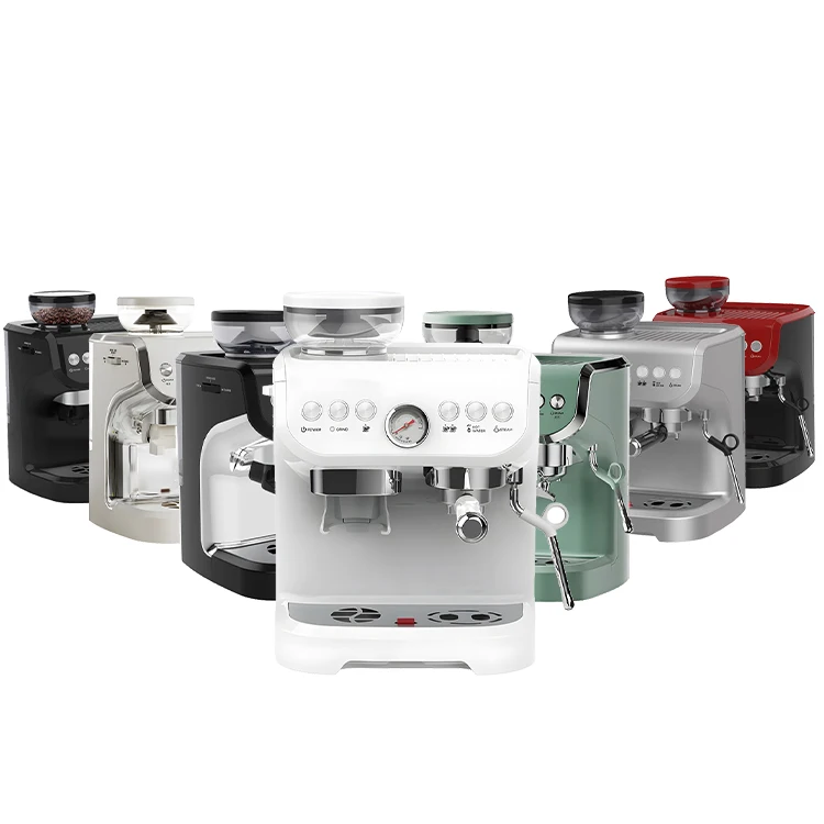 Commercial coffee equipment espresso hot water semi automatic coffee machine for sale