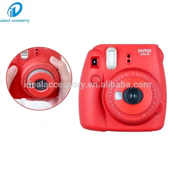 Фудзи Мгновенный фильм фото камера Mini8 малиновый цвет