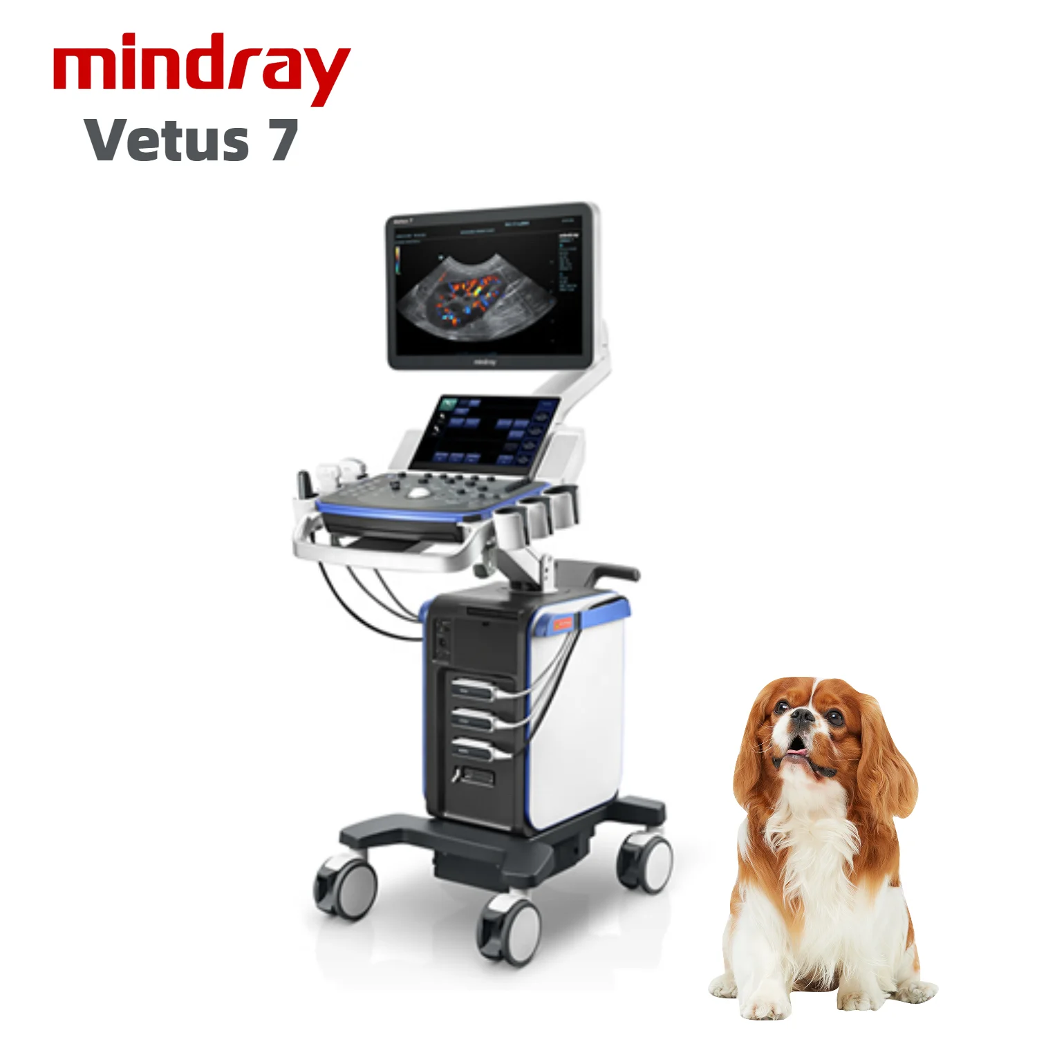 ultrasonido Mindray Easy Workflow Veterinary Ultrasound Imaging System ultrasound machine Vetus 7 for vet