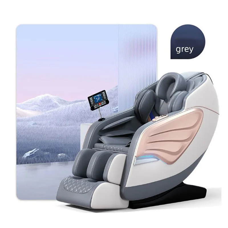 Relax Physiotherapy Full Body Sl Track Recliner Heated Body Care 4d Small Airbag Health Device Point Massage Chair 2023