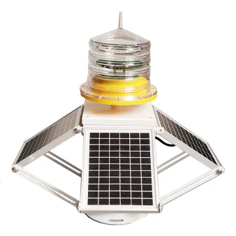 GS-MS/T portable medium intensity type B solar aviation obstruction light