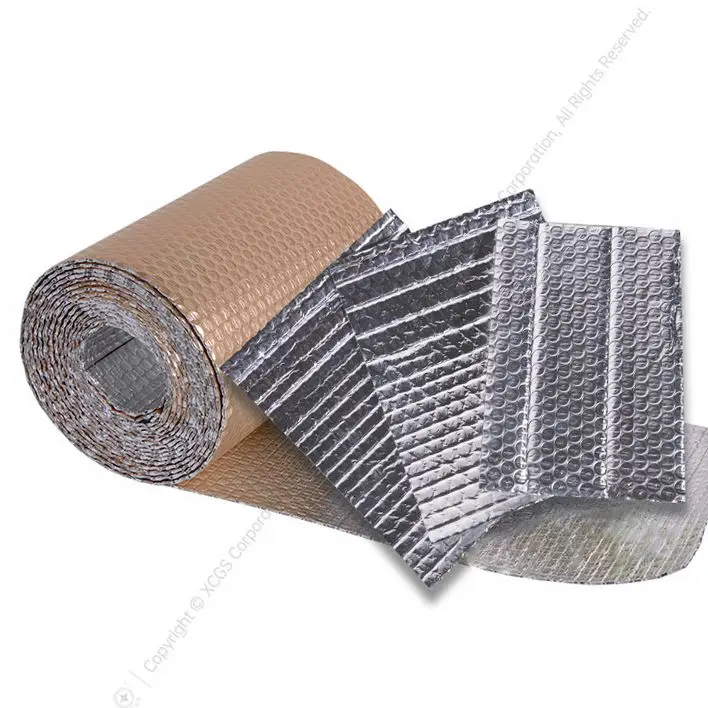 Aluminum Bubble Foil Thermal Insulation Sheet Foam Insulation Board Environmental Building Bubble Isolation Material