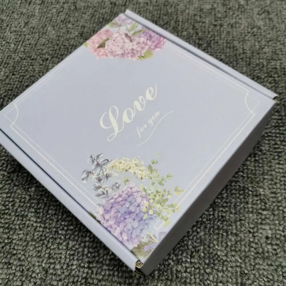 Customized flat folding gift packaging printing folding paper box Corrugated aircraft box