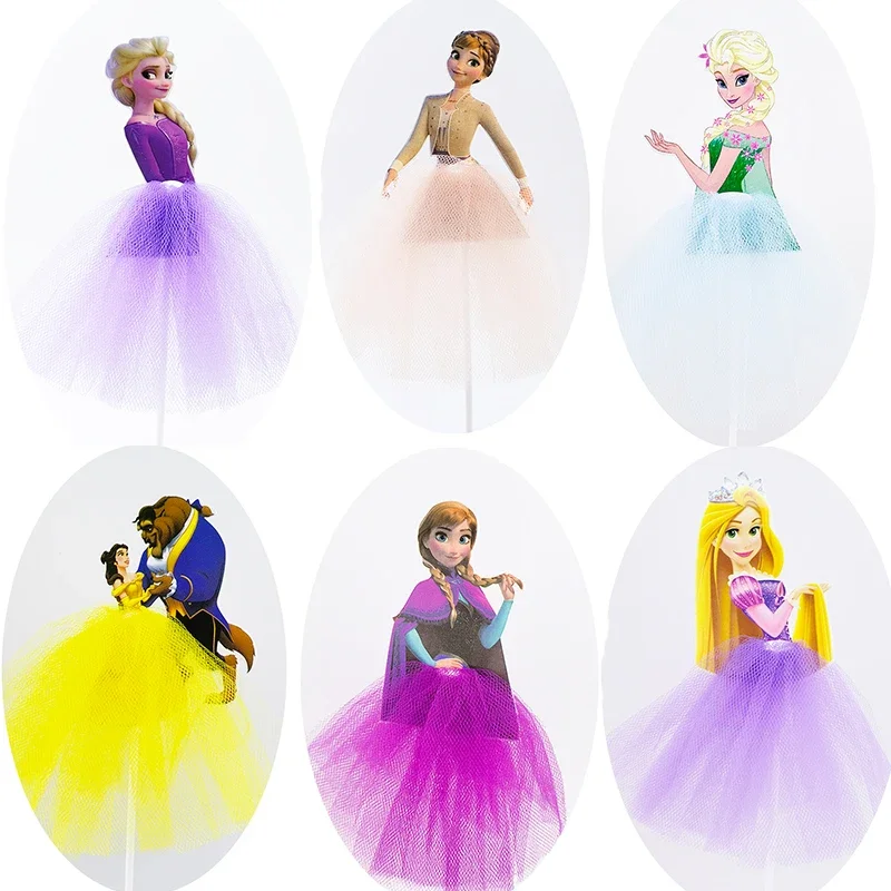 Hot sale Fairy tale Princess tutu skirt cake topper for child birthday party  wedding decoration