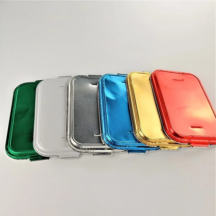 Manufacturer microwaveable safe airplane catering food packaging container meal retort 1000ml aluminum foil airline food trays