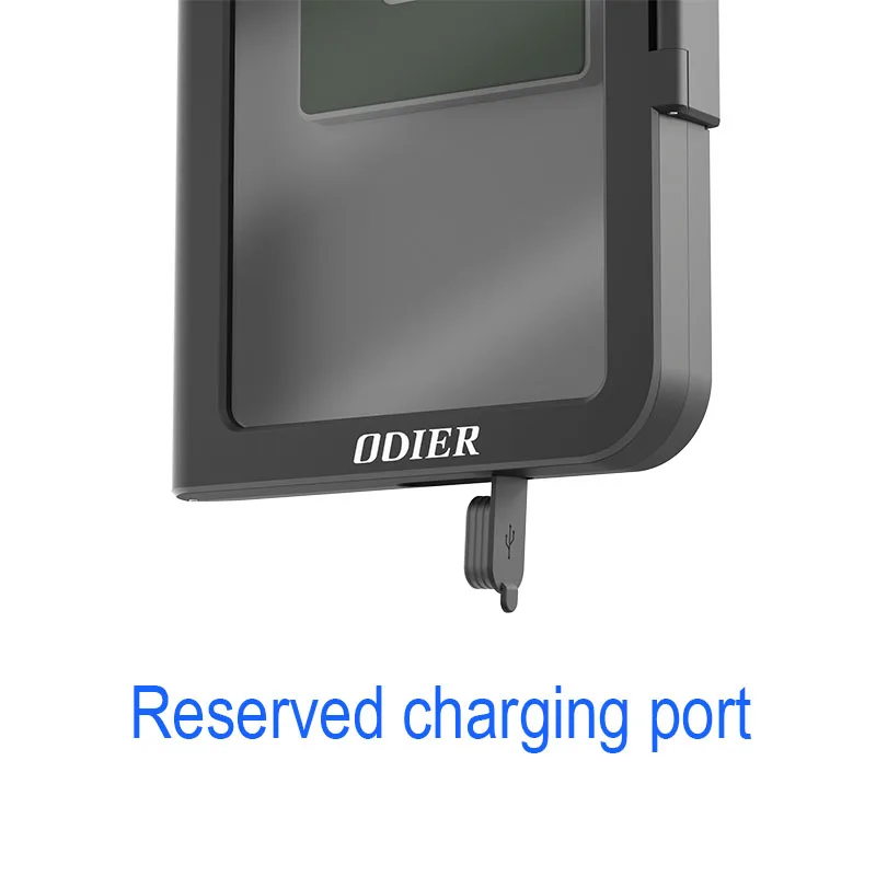 ODIER transparent window touch screen sensitively bike motor scooter electric vehicle fix phone firmly waterproof phone holder