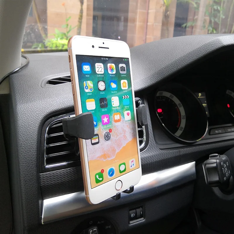Air Vent Phone holder 360 Degree Car Smartphone Mount Universal Car Stand Cradle Gravity Mobile Phone Holder