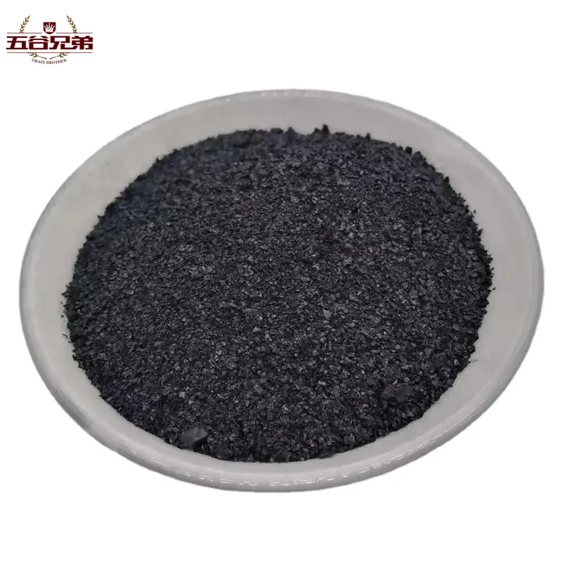 100% Water-Solubility Super Potassium Humate Powder organic fertilizer for agriculture