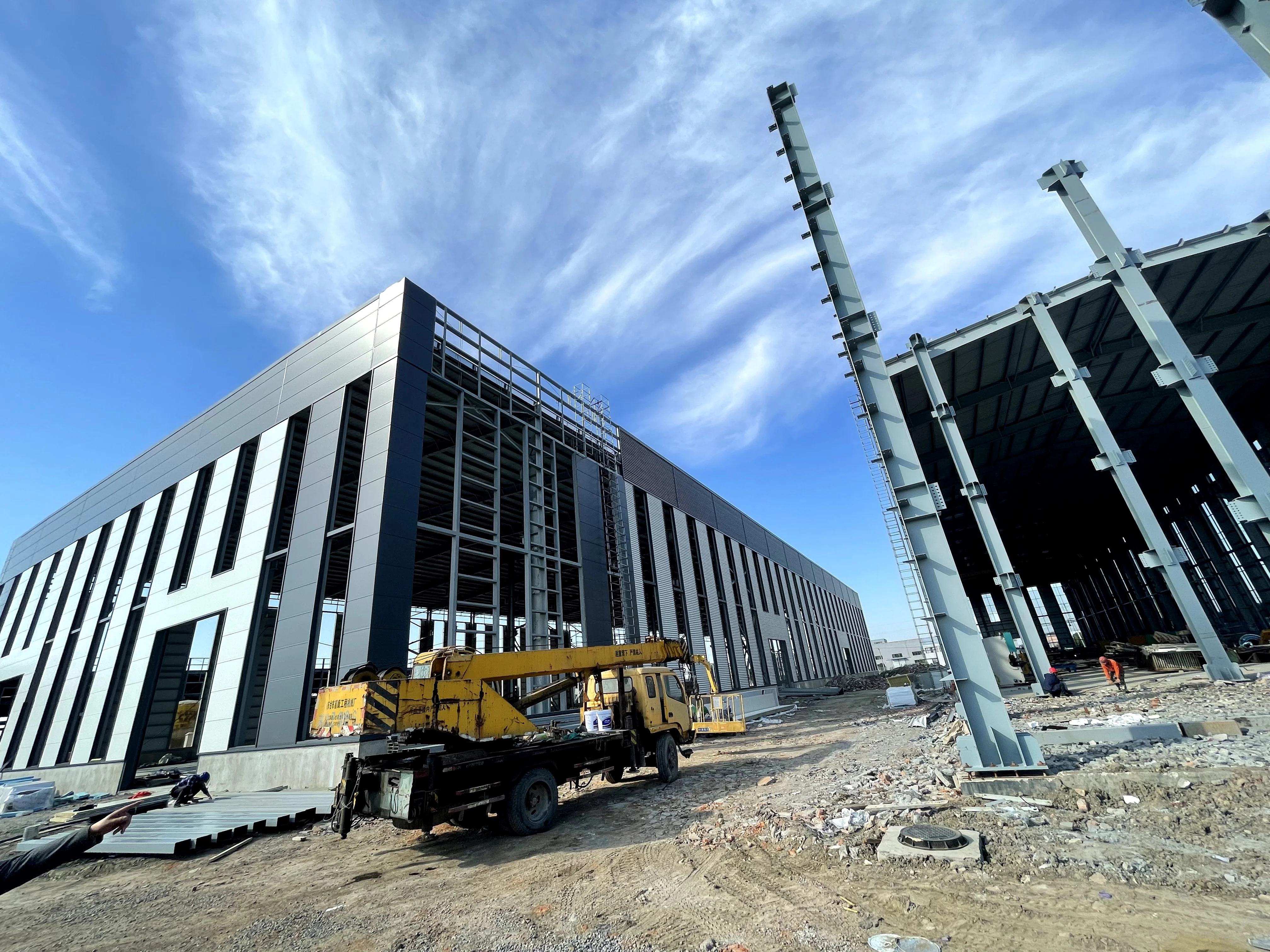 China Factory Sale Prefabricated Metal Light Weight Steel Structure Workshop for production