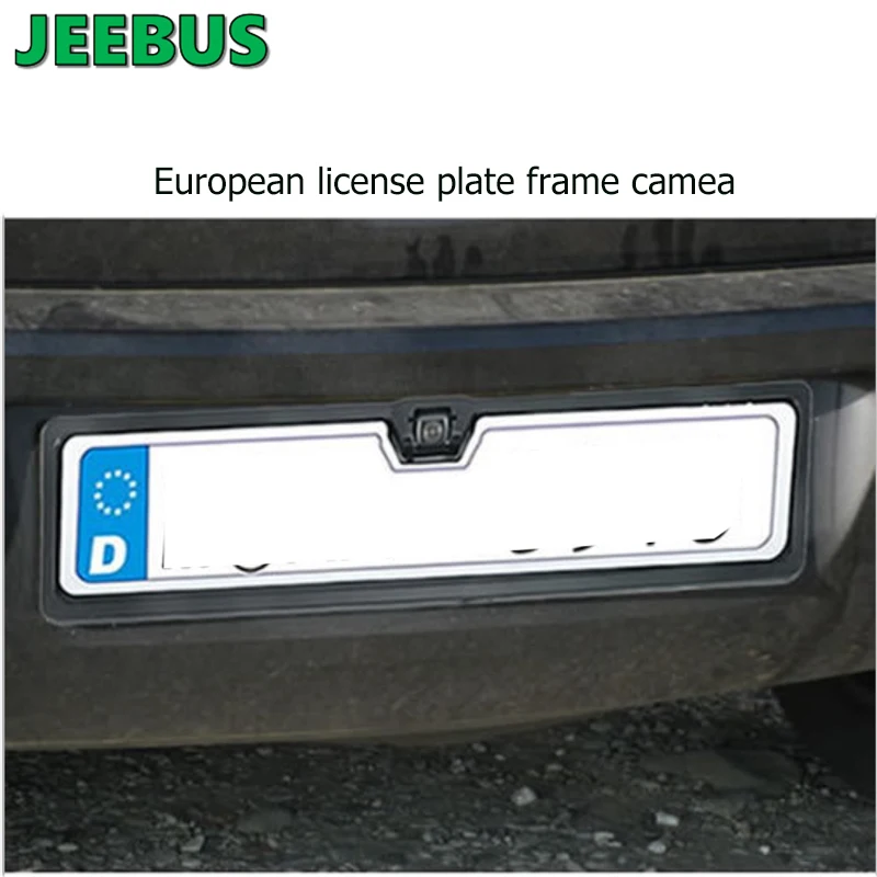 HD Night Vision Factory Vehicle License Plate Lamp Car Rear View Camera Reverse backup Camera For Europe