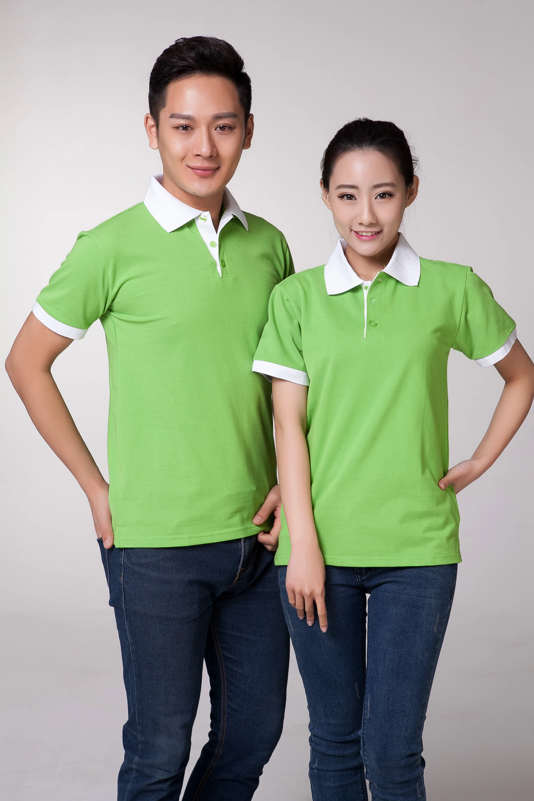 Embroidery tshirt custom Design Polo Shirt cheap and quality bar hotel waiter uniform breathable custom tee shirts