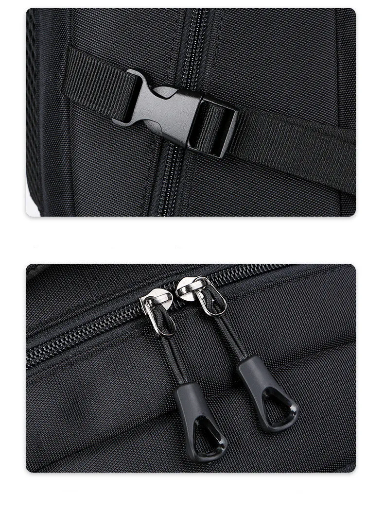 Business Travel Anti Theft Durable Computer Bag  with USB Charging Port Water Resistant College School Laptops Backpacks for Men