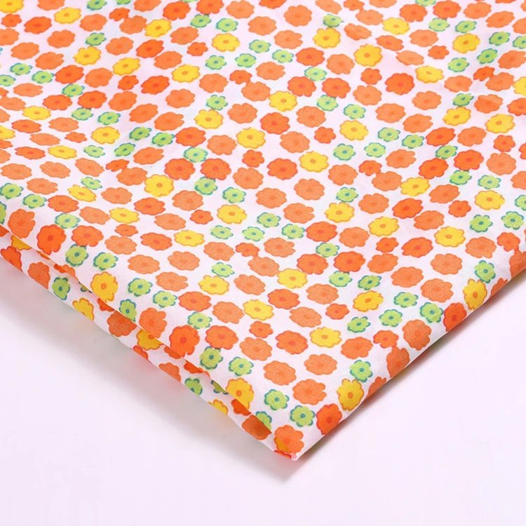 Guangzhou Factory Wholesale Stock Digital Printing Chiffon Breathable Woven Printing Fabric For Scarf