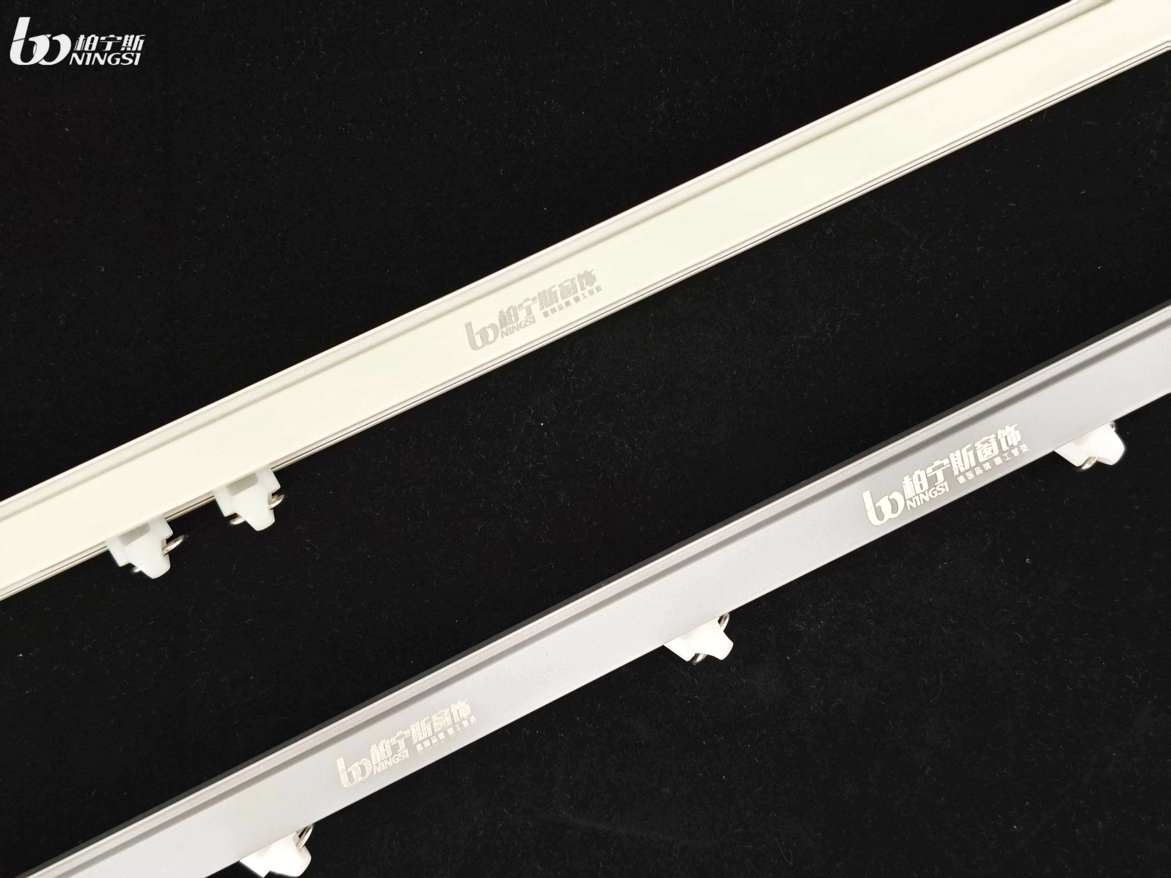 China Factory Direct Sale Heavy-Duty Aluminum Alloy Curtain Rail Track for Windows