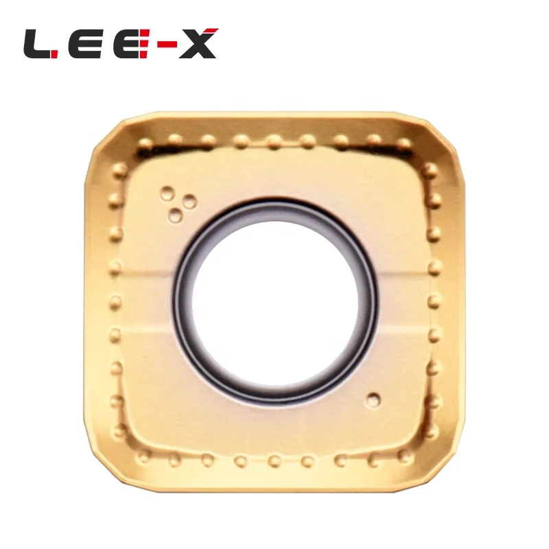 LEE-X SNMU фрезерные твердосплавные вставки SNMU1206XTN SNMU1206ZNN двухсторонние восьмилезвные для быстрой подачи вперед стали