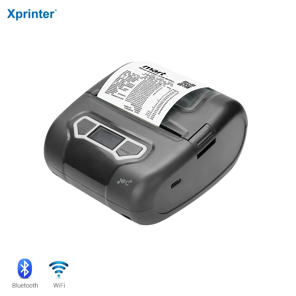 Xprinter XP-P201A 58mm Impresora Movil Portatil Supports Dual Purpose Label And Ticket Printing Portable Handheld Printer