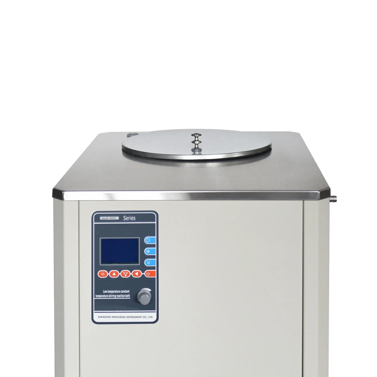 5L low temperature recirculating glycol small mini chillerand  heated  circulating pump reactor bath