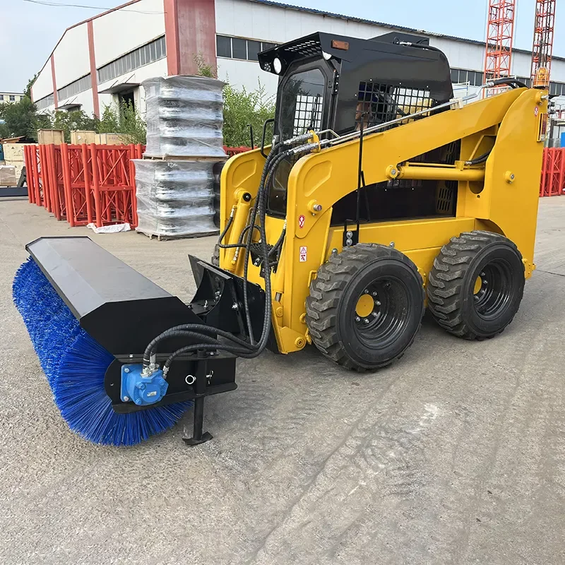 Snow Plow Machine Road Sweeper Economic Snow Power Broom Dust Cleaner Road