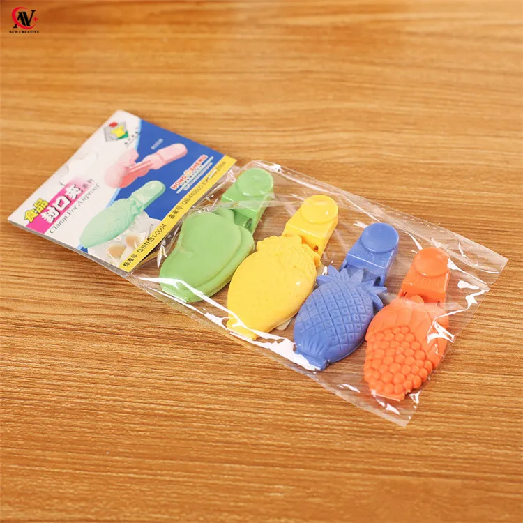 coffee bag plastic sealer clips 4pcs in one set