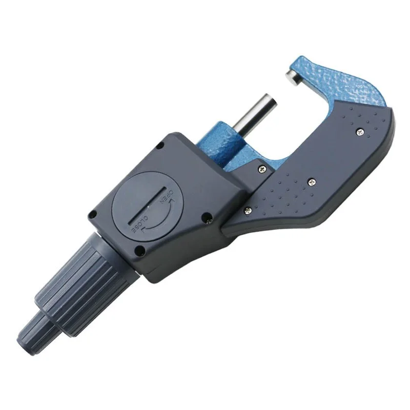 0-25mm Digital Micrometer LCD Screen 0.001mm Electronic Micron Outside Micrometer Caliper Gauge Measuring Gauging Tools